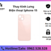 Thay kính lưng iPhone 15