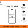 Thay mặt kính iPhone 16 Pro Max