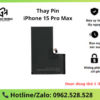 Thay Pin iPhone 15 Pro Max